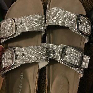 Gently used Madden girl blink sandals
